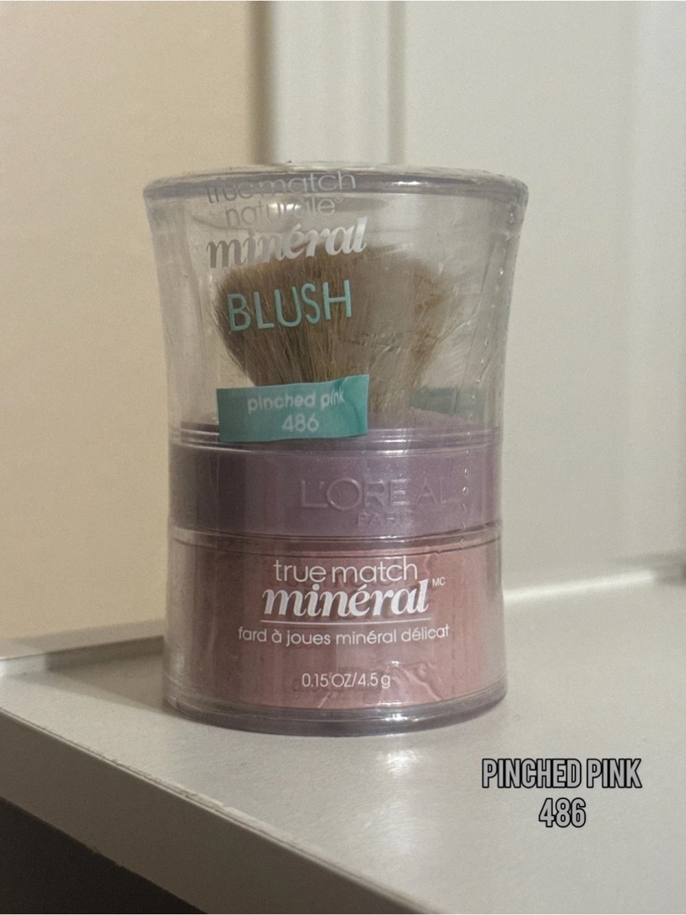 L'Oreal True Match Mineral Powder Foundation~Pinched Pink #486